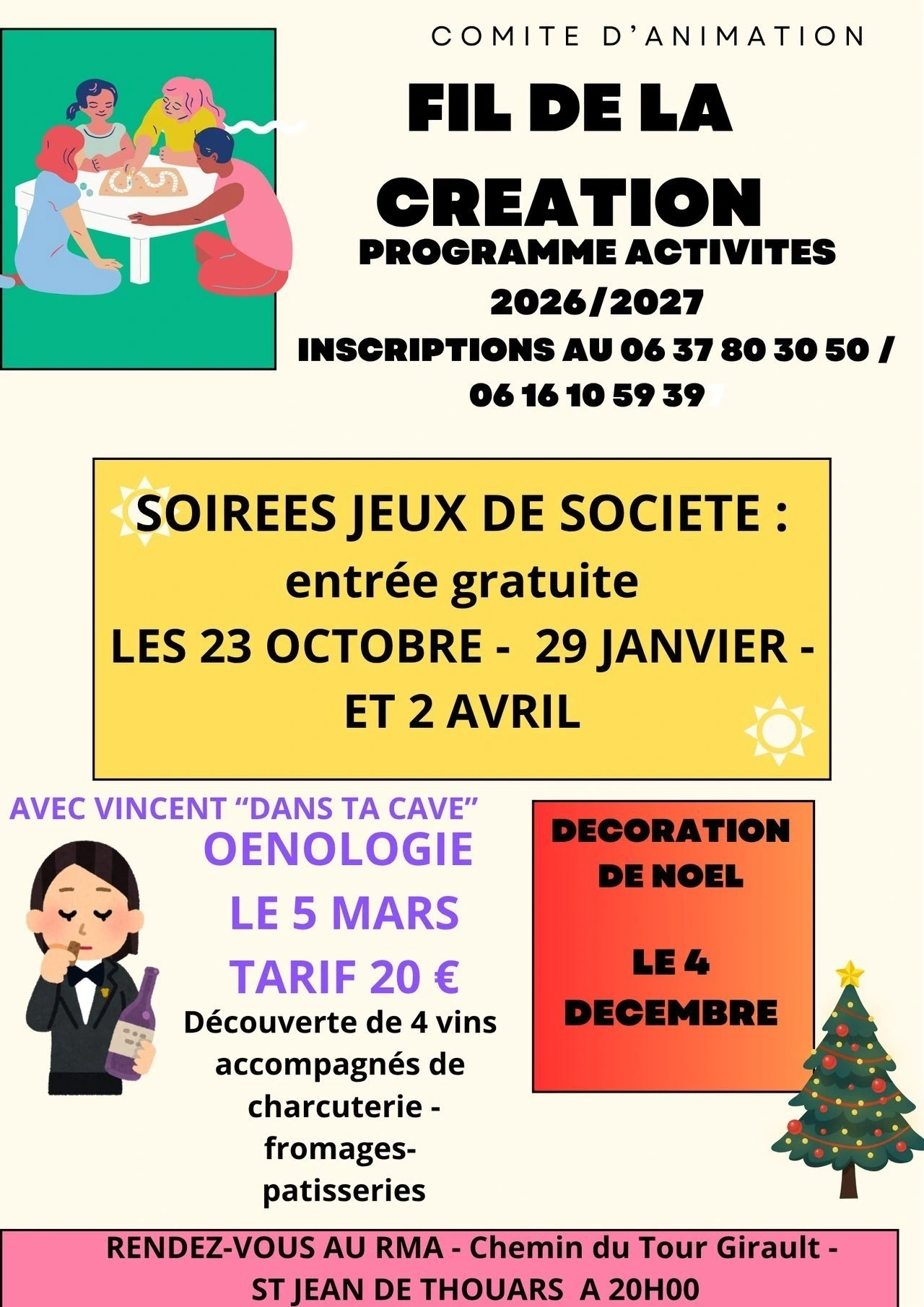 ATELIERS DU FIL DE LA CREATION - Découverte de vins avec Vincent "Dans ta cave"