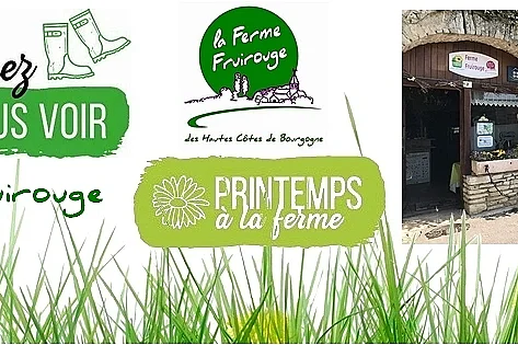 Le Printemps de Bienvenue à la ferme à la Ferme Fruirouge©