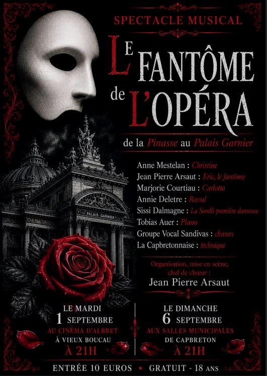Comédie musicale : Le Fantôme de L'opéra
