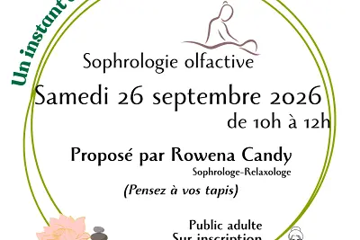 Un instant de bien être - Atelier de sophrologie olfactive