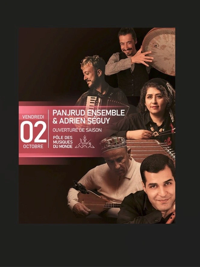 Lancement de saison : Panjrud Ensemble Du Caucase à la Transoxiane