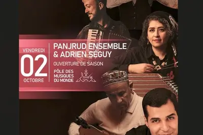 Lancement de saison :  Panjrud Ensemble Du Caucase à la Transoxiane