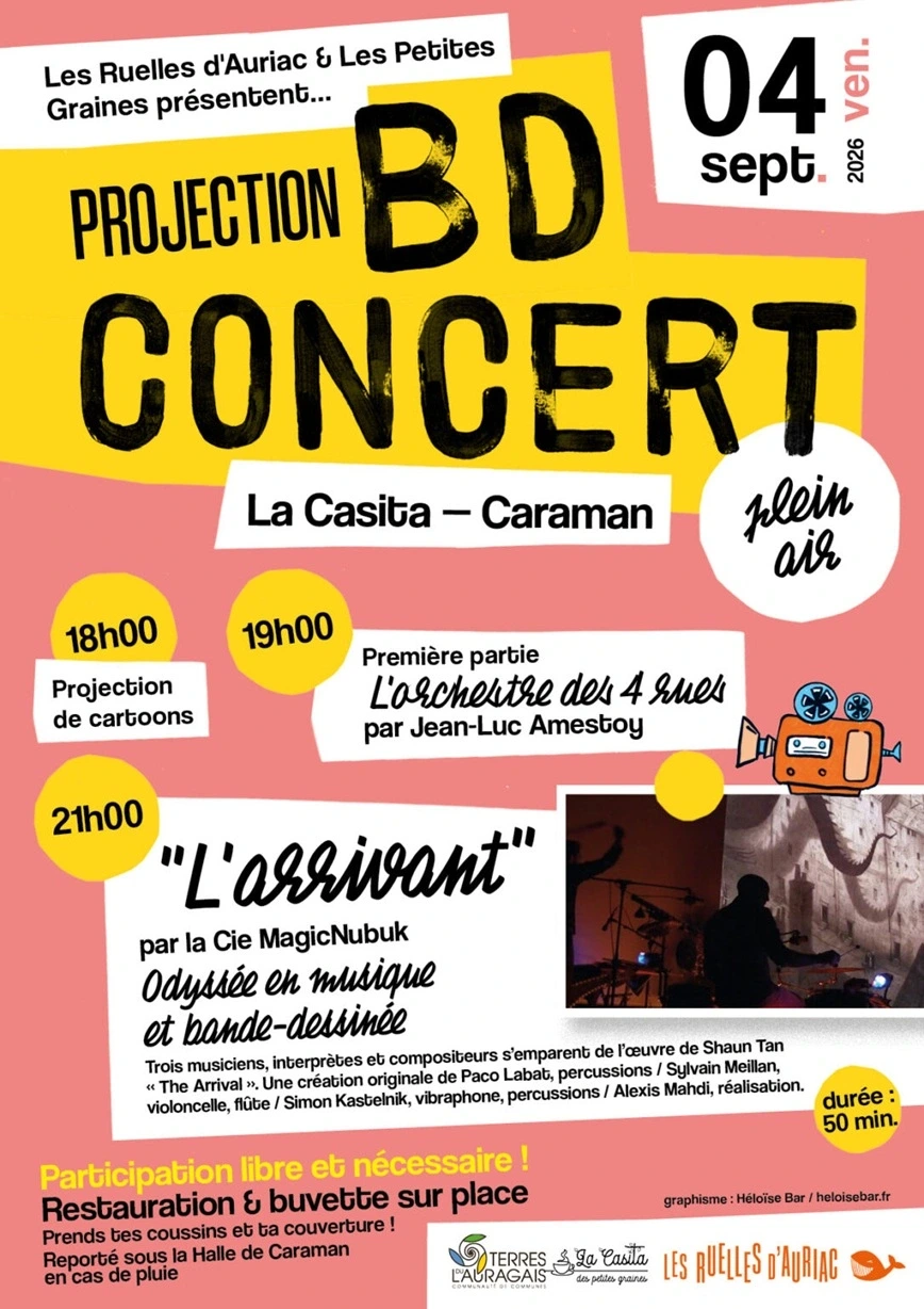 PROJECTION BD CINÉ-CONCERT