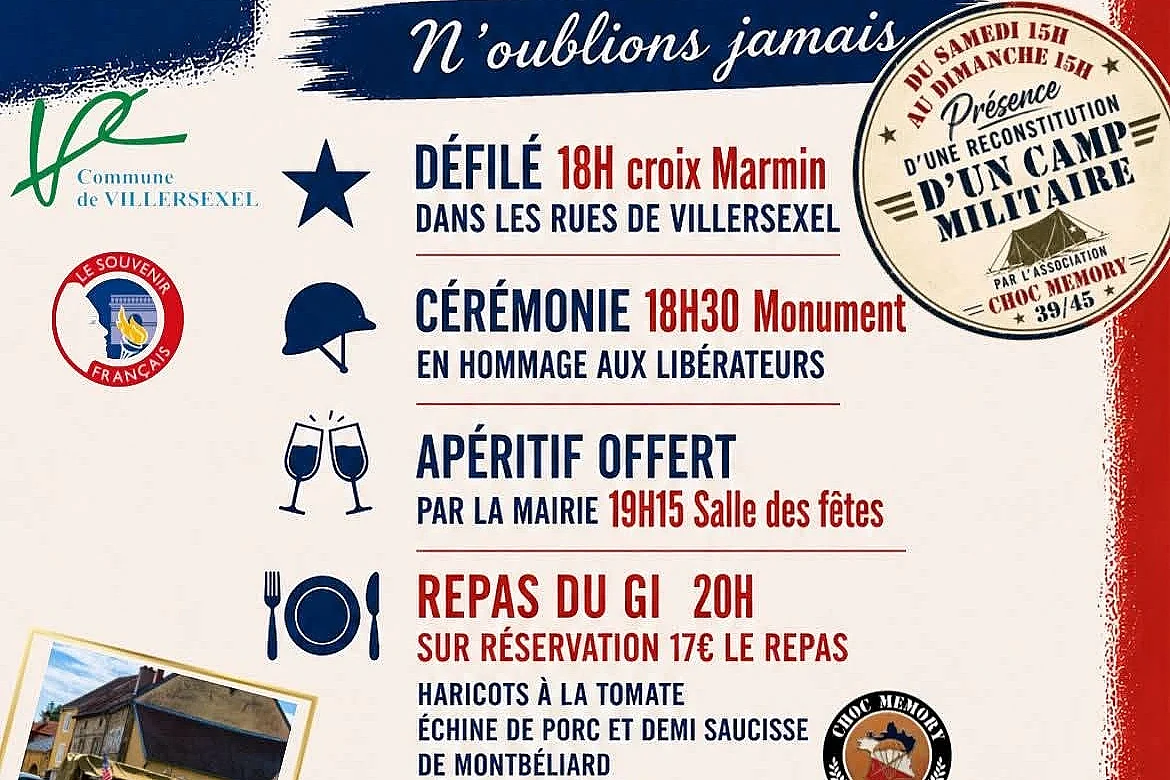 Anniversaire de la Libération de Villersexel