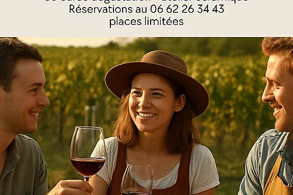 Du vin, de la céramique et des copains