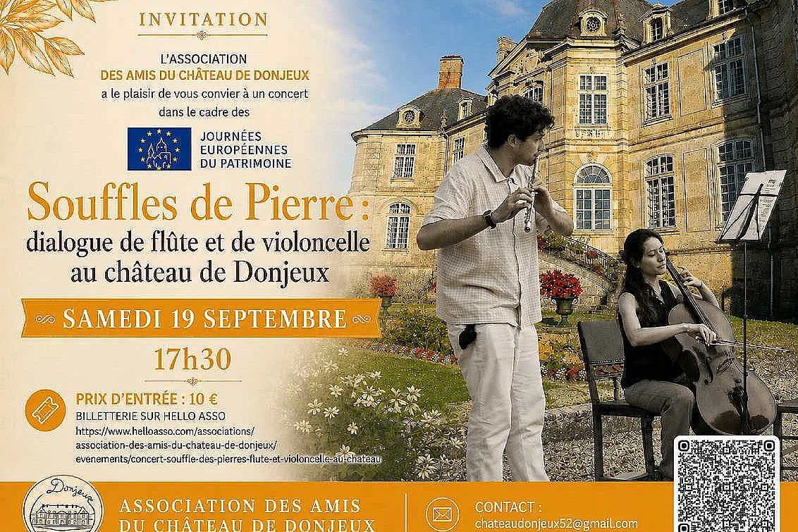Concert Souffles de Pierre au Château de Donjeux