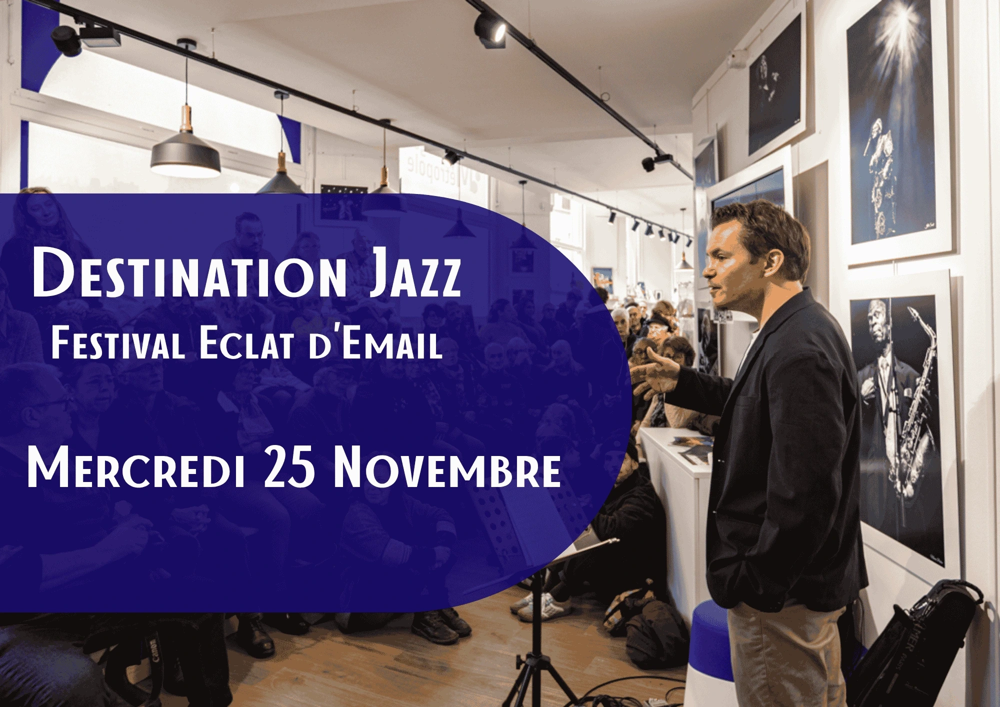 Destination Jazz - Mini concert du groupe du Quartet de Caroline Bugala