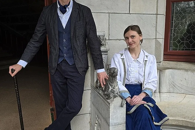 Visite "costumée" du Château Abbadia
