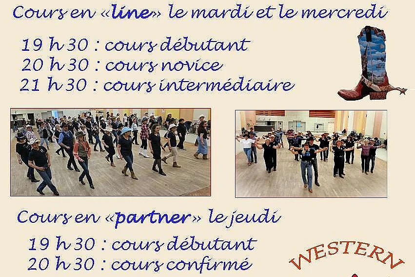 Country Dance Animation : Reprise des cours