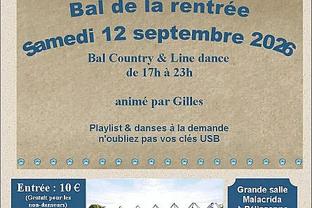 Bal country de la rentrée