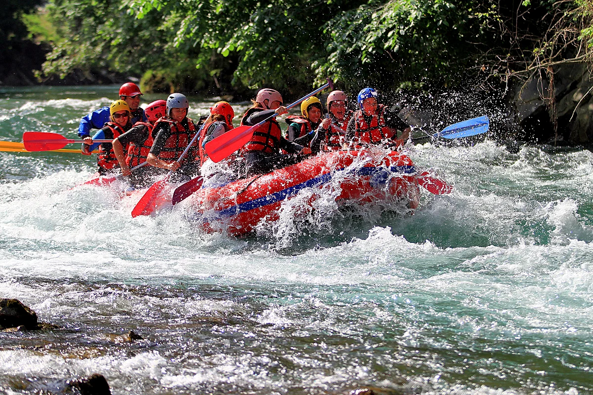 Descente en rafting