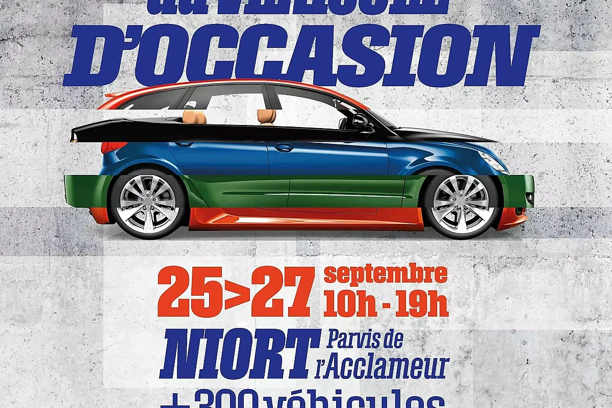 Salon du véhicule d’occasion à Niort