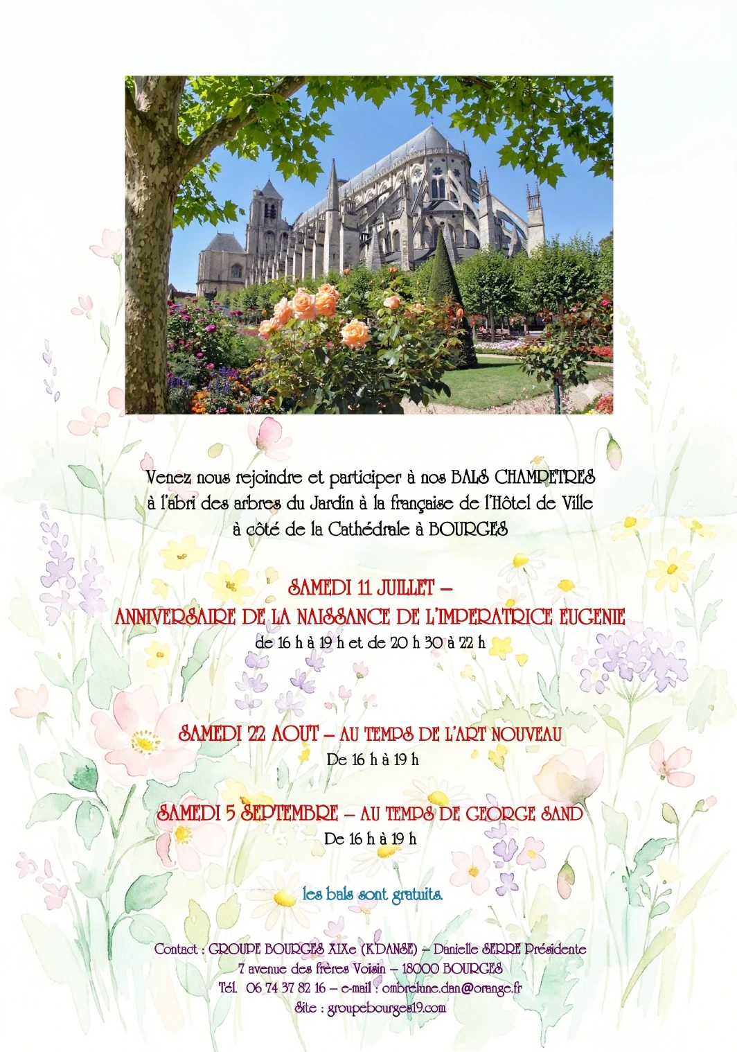 Bals Champêtres au Jardin