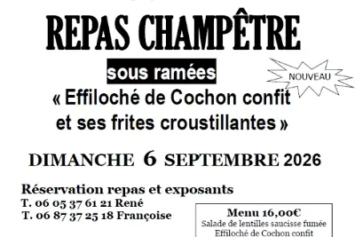 Brocante et repas champêtre