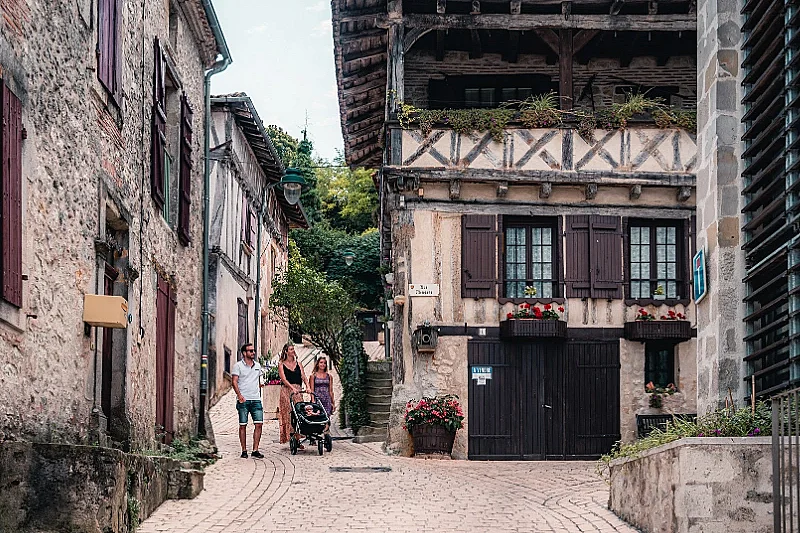 Visite du bourg castral de Cancon