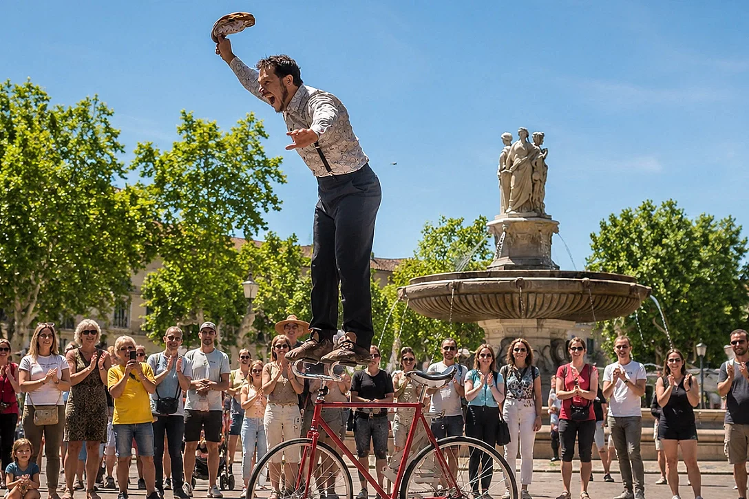 Le cirque de fontaine en fontaine