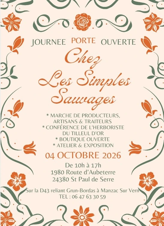 Les simples sauvages, journée porte ouverte