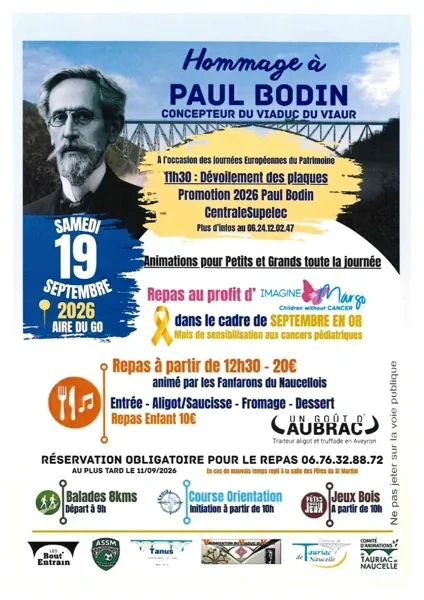 JEP 2026 - Viaduc du Viaur "Centenaire de la mort de Paul Bodin"