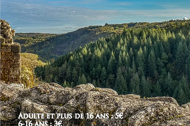 Visite : Des paysages au Château de Ventadour