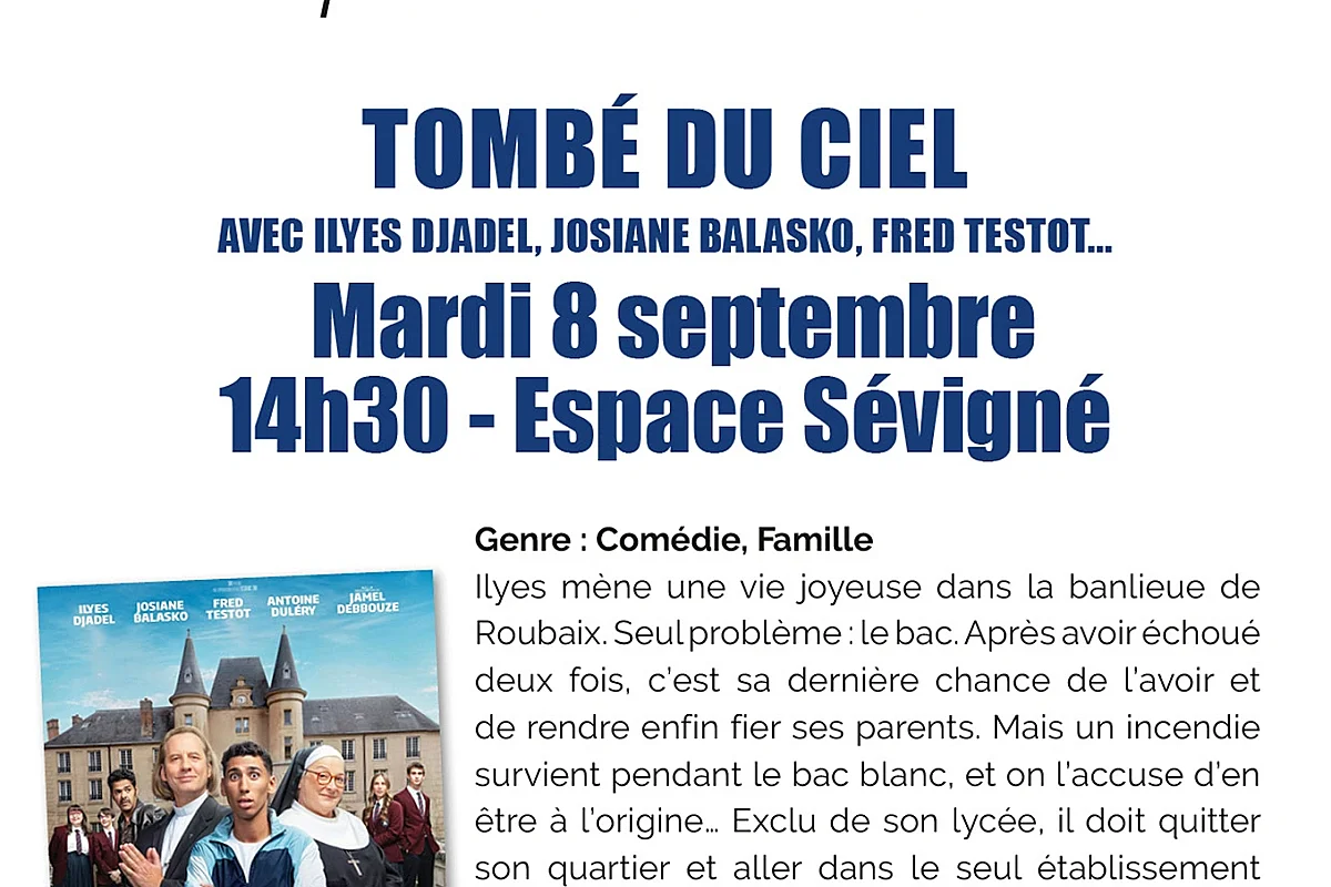 Ciné Seniors - Tombé du ciel