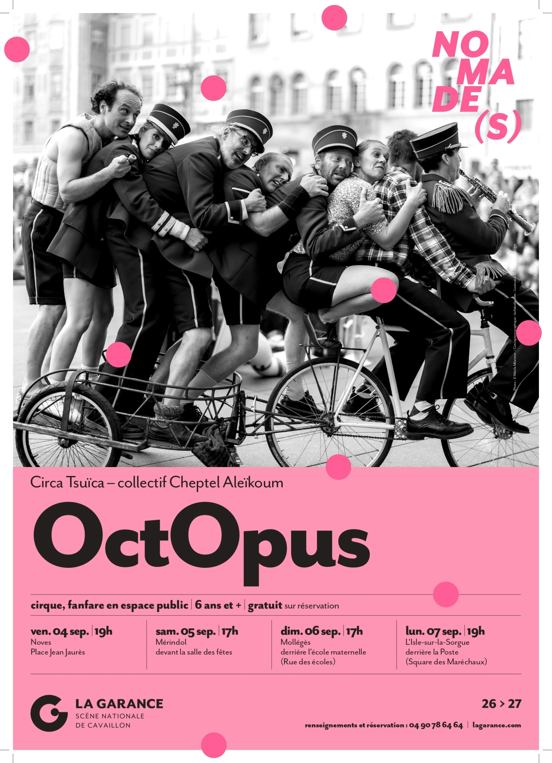 Spectacle "Octopus"  par le collectif Cheptel Aleïkoum