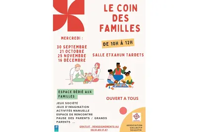 Le coin des familles