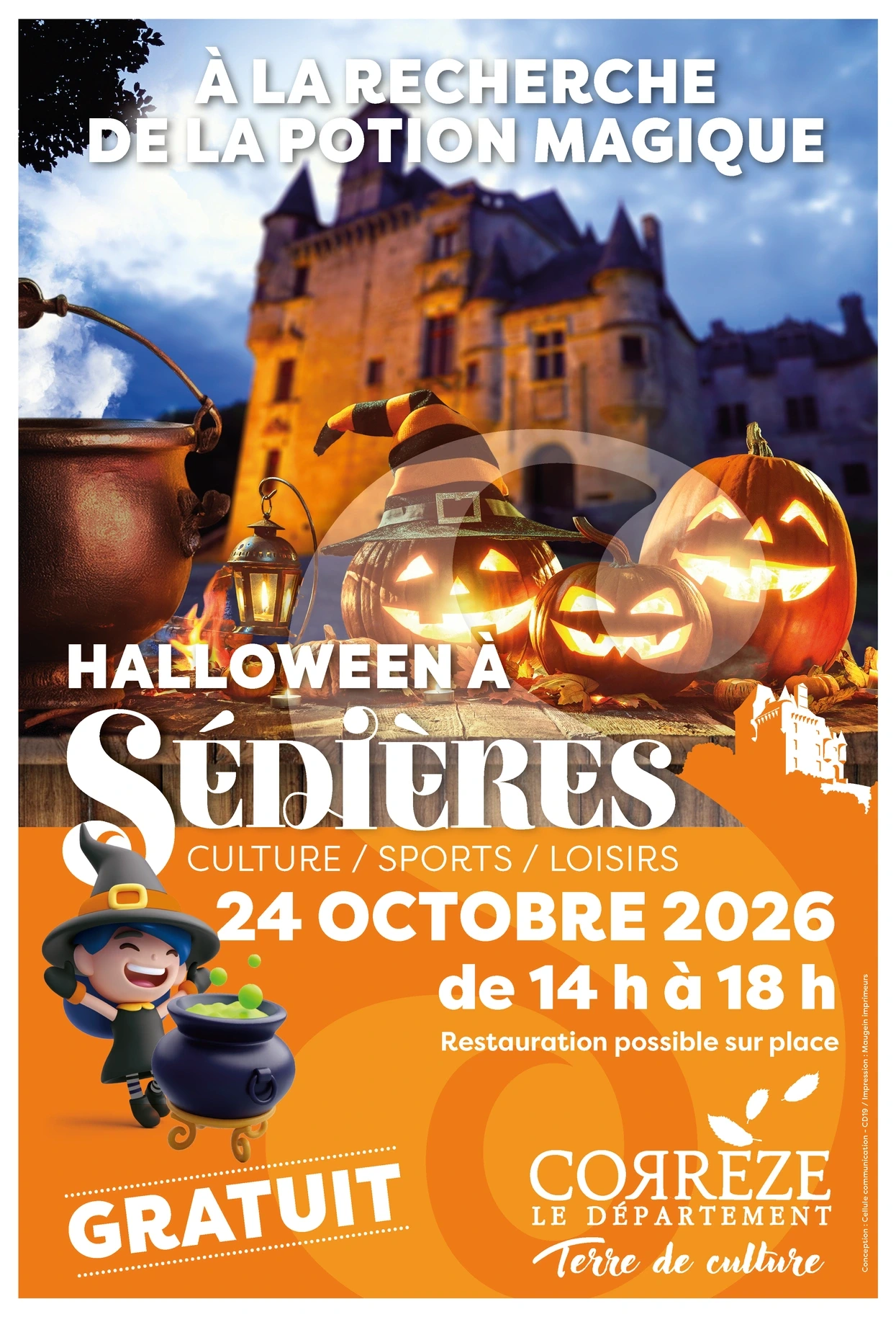 Domaine de Sédières :  Halloween à Sédières