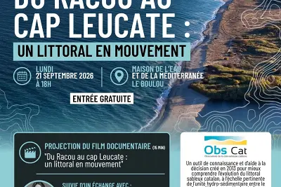 PROJECTION DÉBAT "DU RACOU AU CAP LEUCATE, UN LITTORAL EN MOUVEMENT"