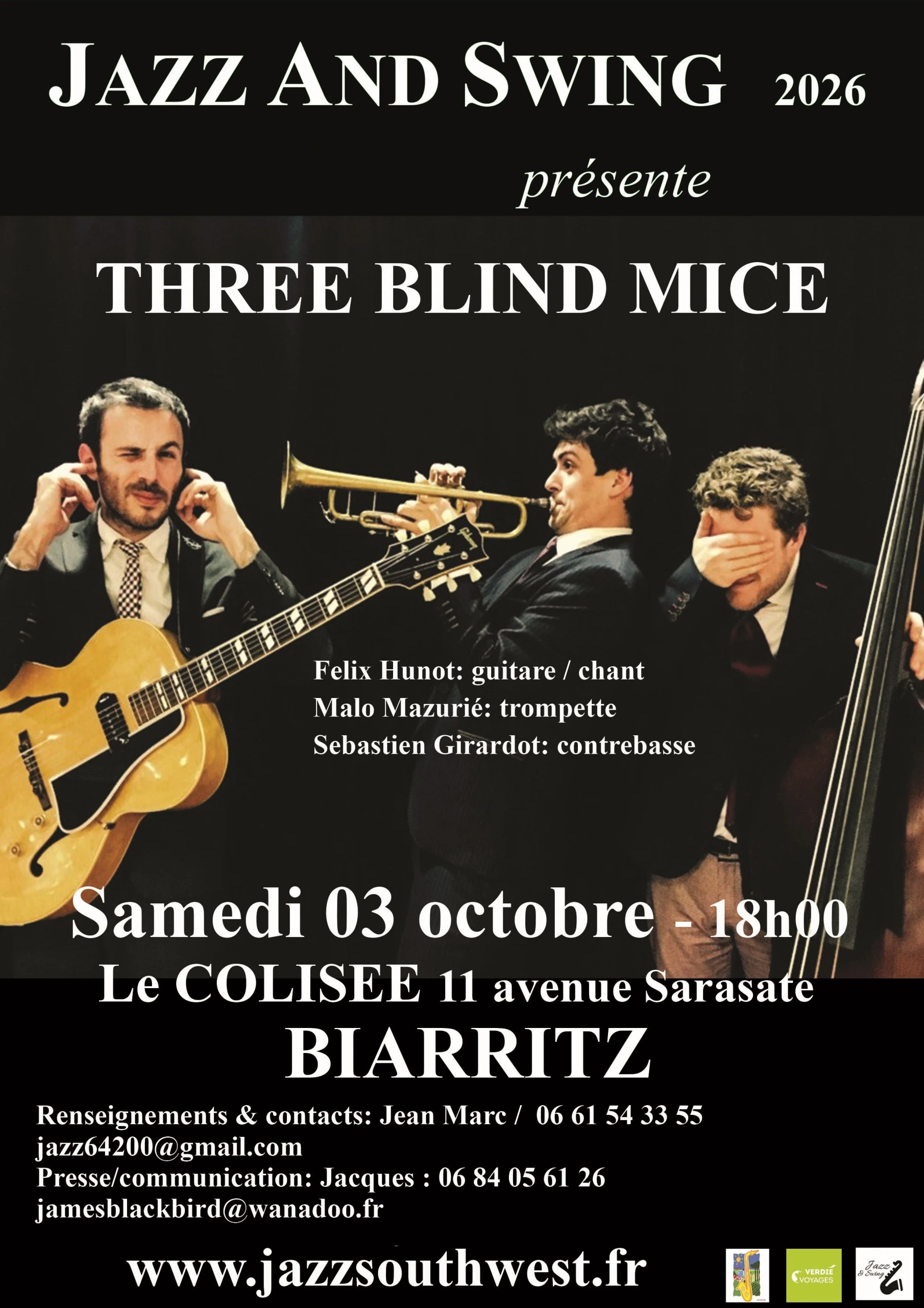 Three blind mice
