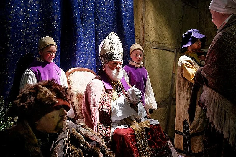L'arrivée de saint Nicolas