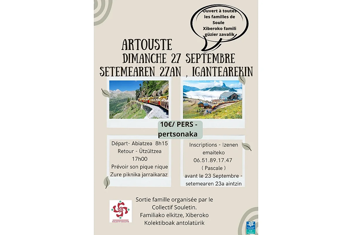 Sortie famille : Artouste
