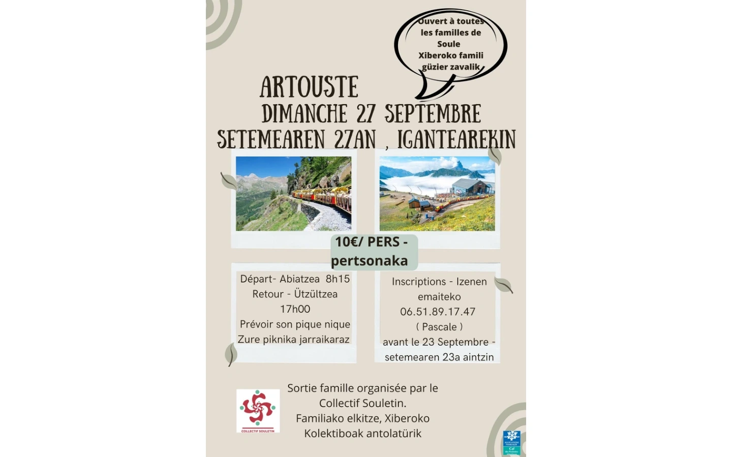 Sortie famille : Artouste