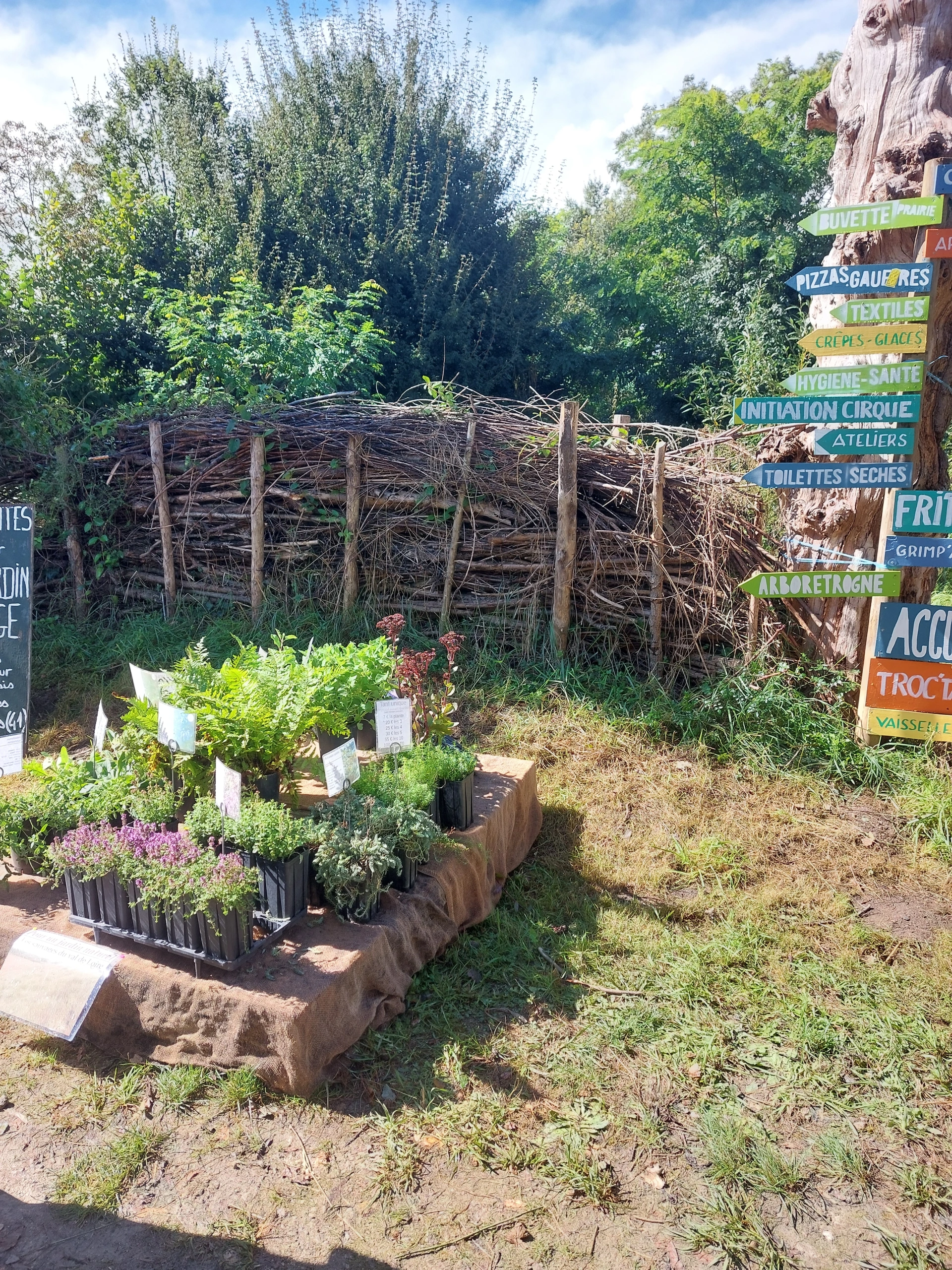 Fête bio à Boursay