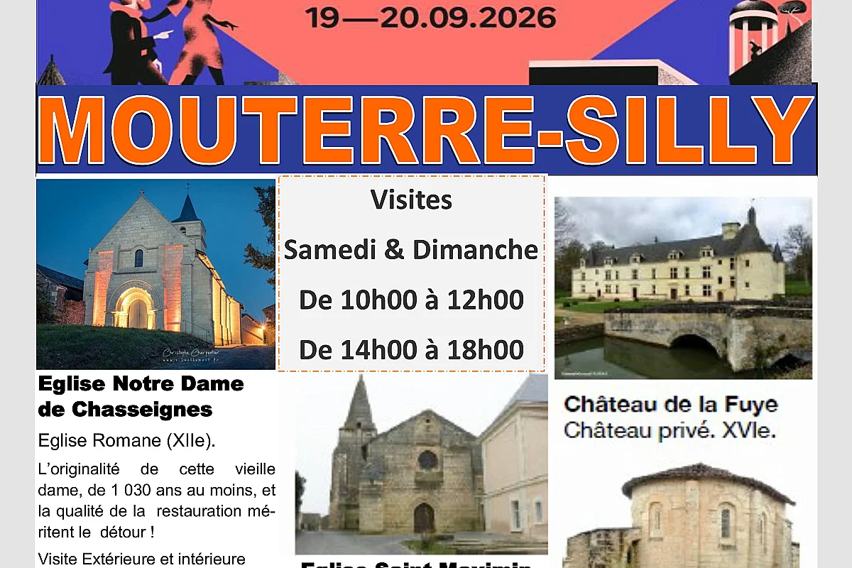 Journées Européennes du Patrimoine à Mouterre-Silly