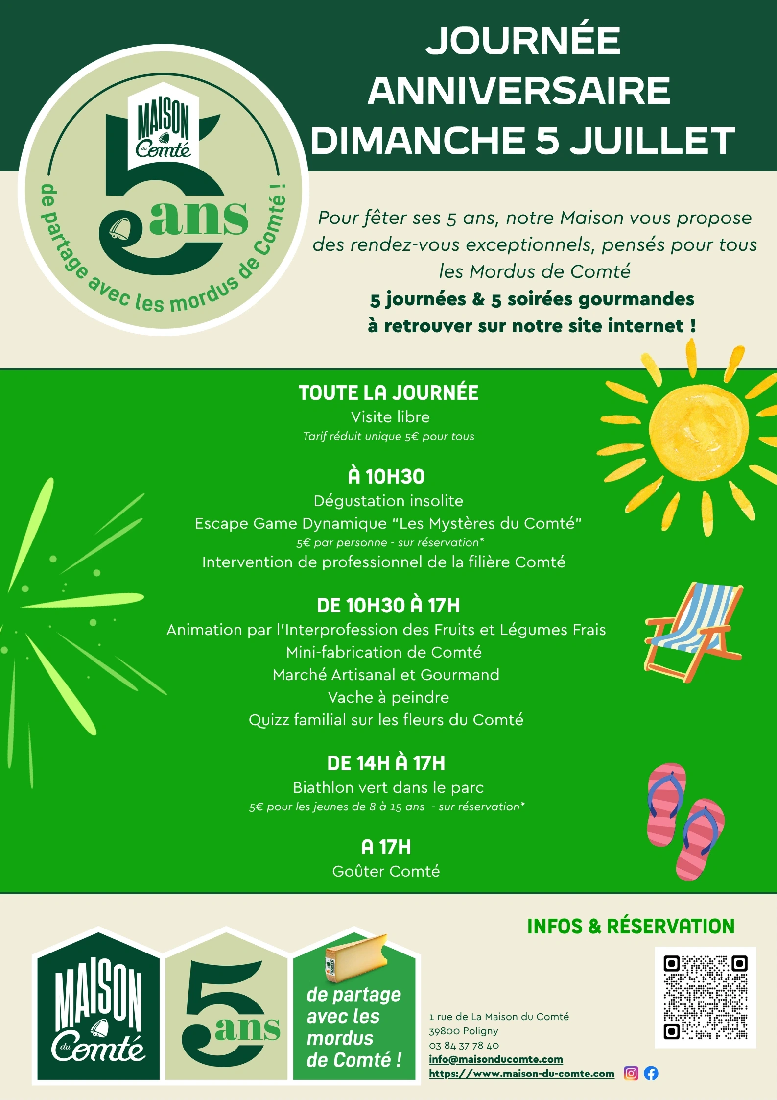 Les 5 ans de la Maison du Comté