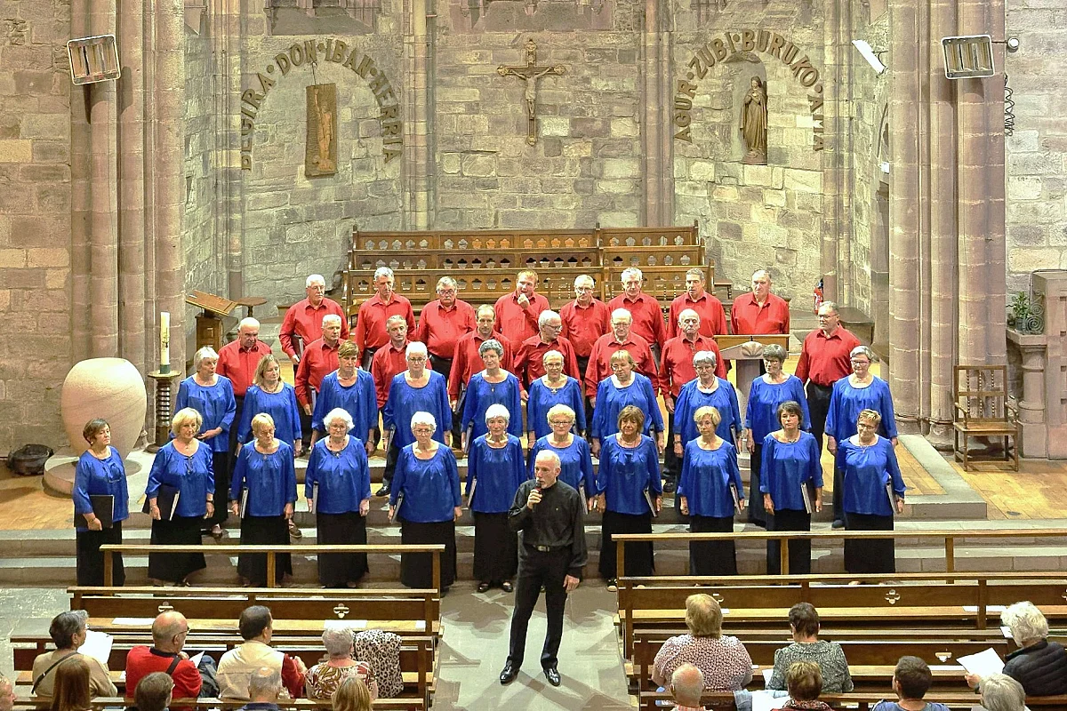 Concert de chants basques avec le chœur mixte Airez Aire