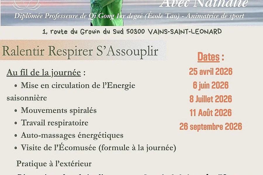 Qi Gong à l'écomusée de la baie du Mont Saint-Michel