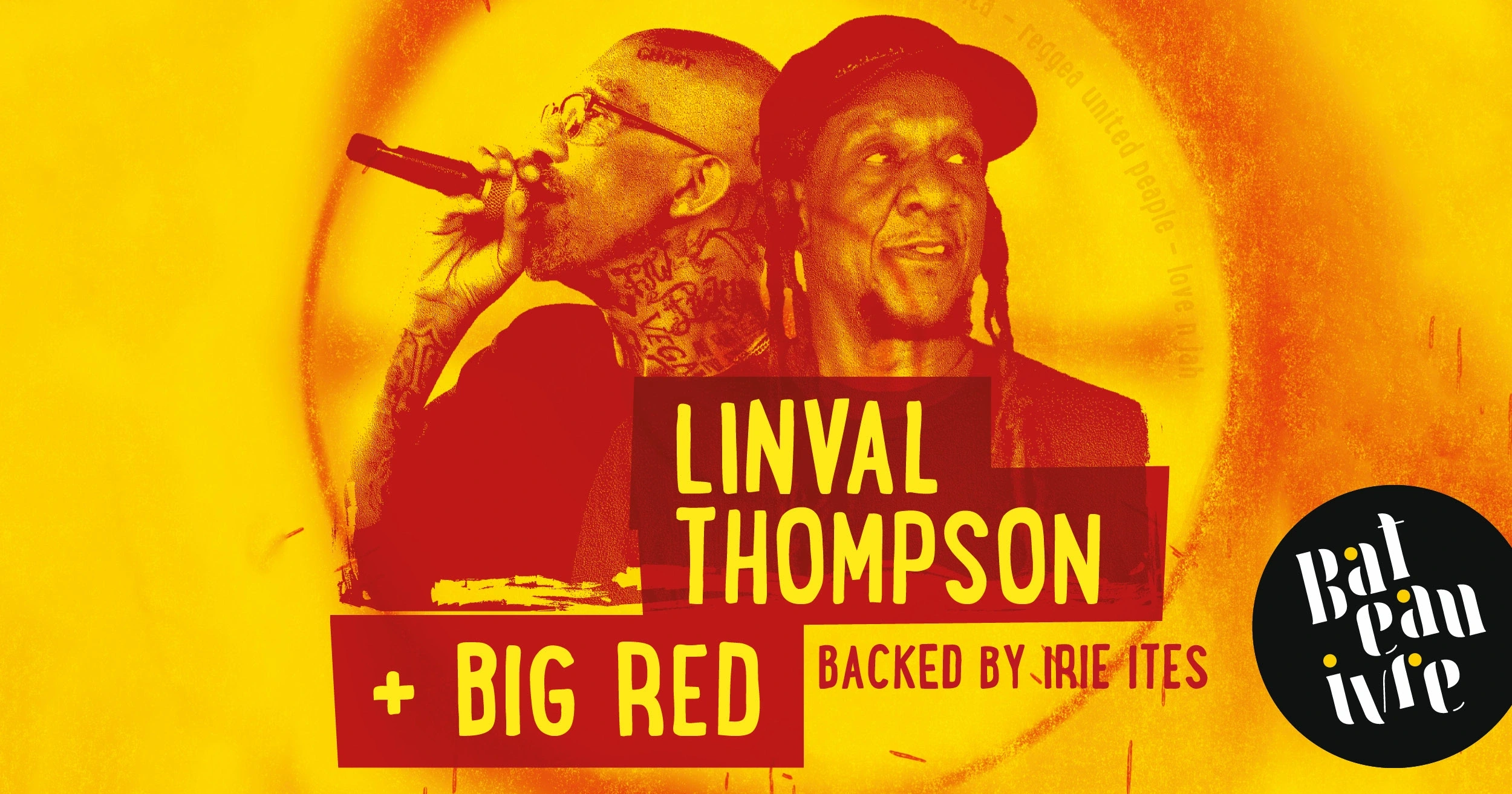 Linval Thompson x Big Red Backed by Irie Ites