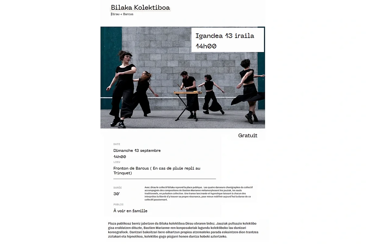 Bilaka kolektiboa : dirau