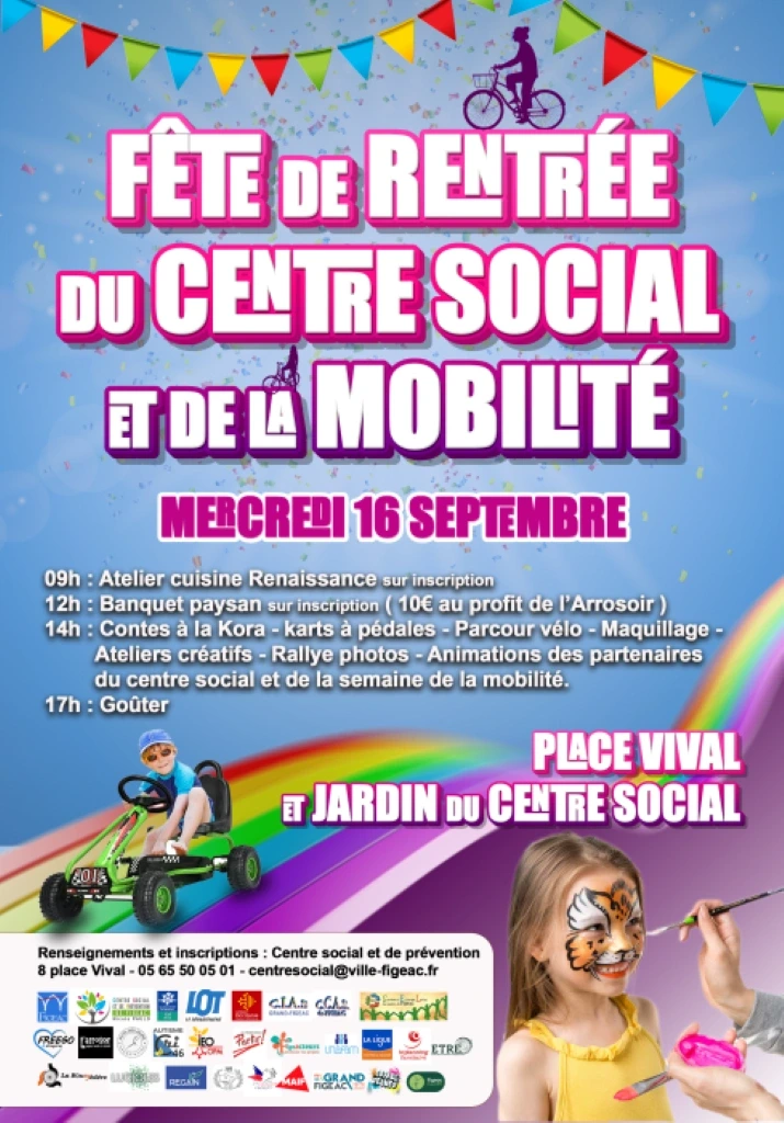 Fête de Rentrée du Centre Social de Figeac