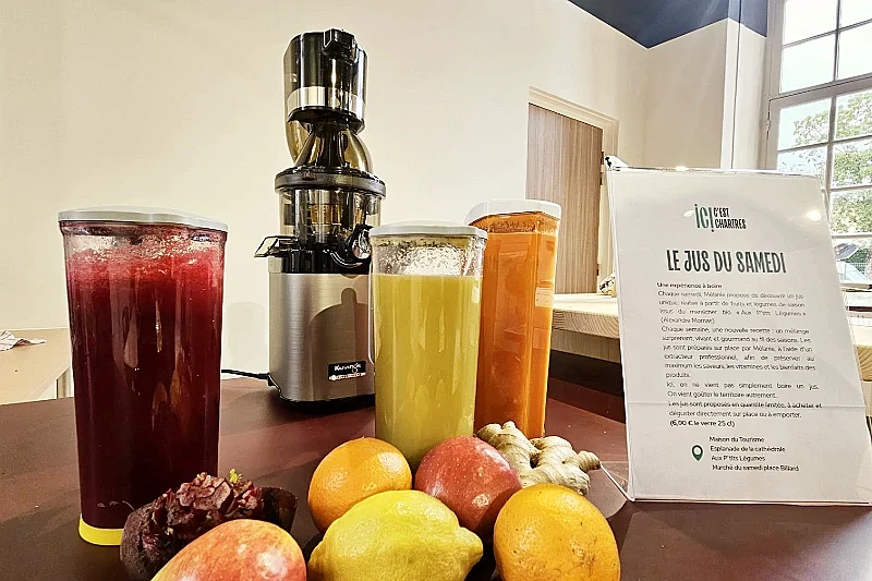 Le jus du week-end : une expérience à boire