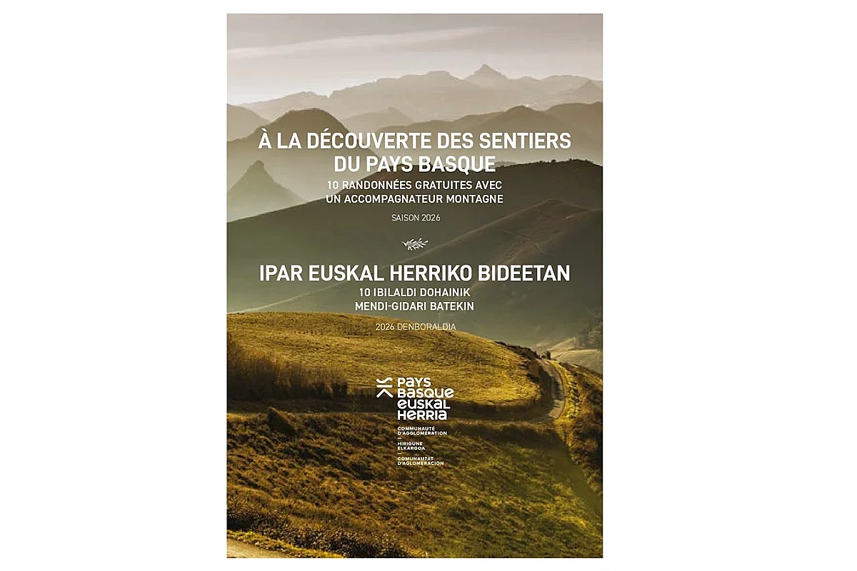 Randonnée accompagnée CAPB "Azkonbegi - Parmi les petits sommets de Basse-Navarre"