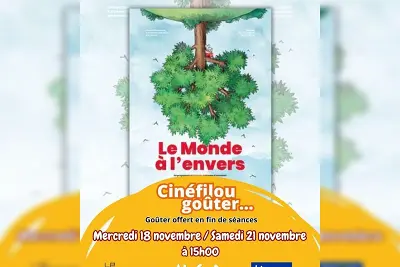 Cinéfilou Goûter "Le monde à l'envers"