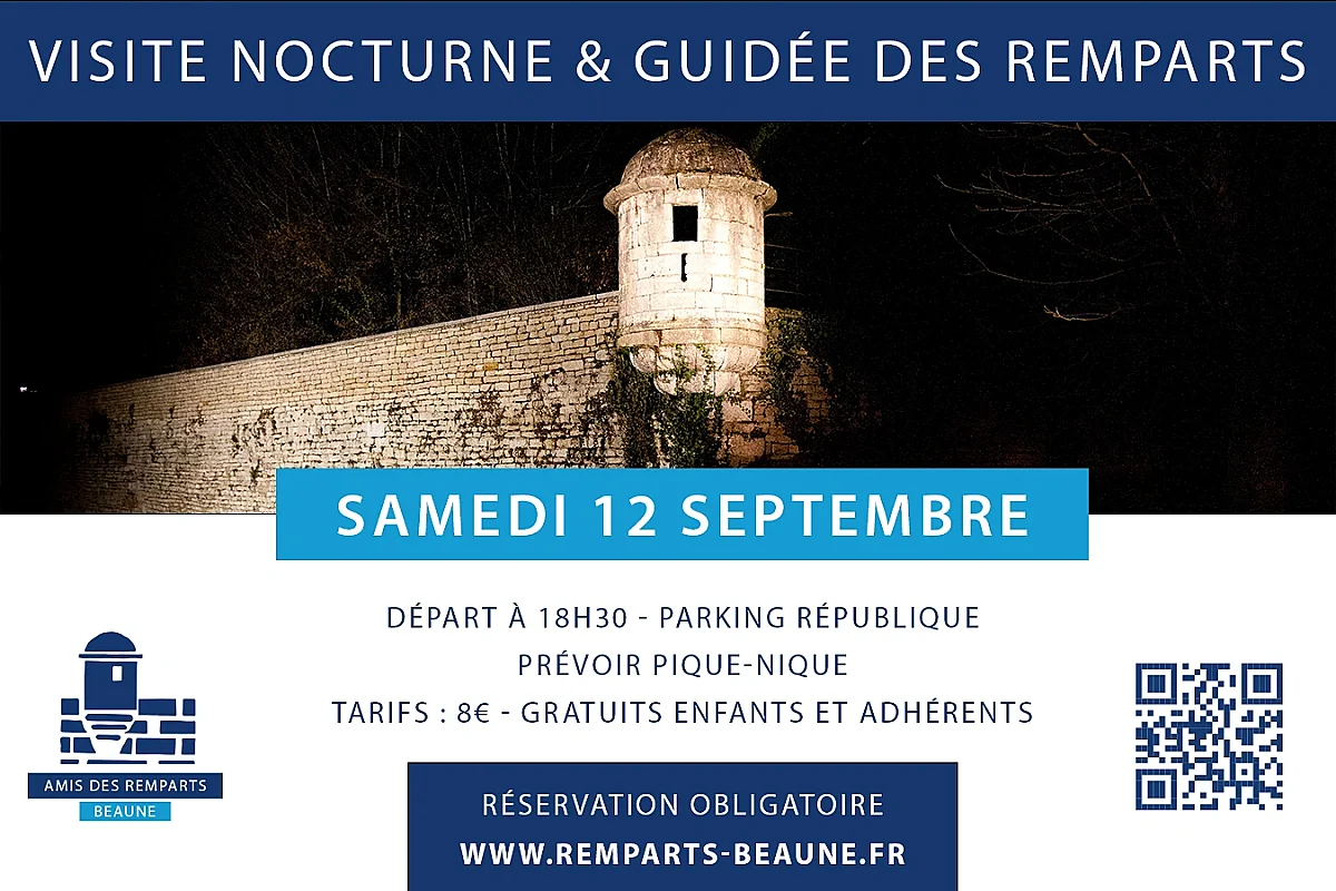 Visite guidée nocturne des remparts