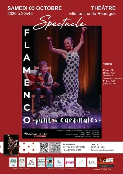 Spectacle de Flamenco "Puntos Cardinales"