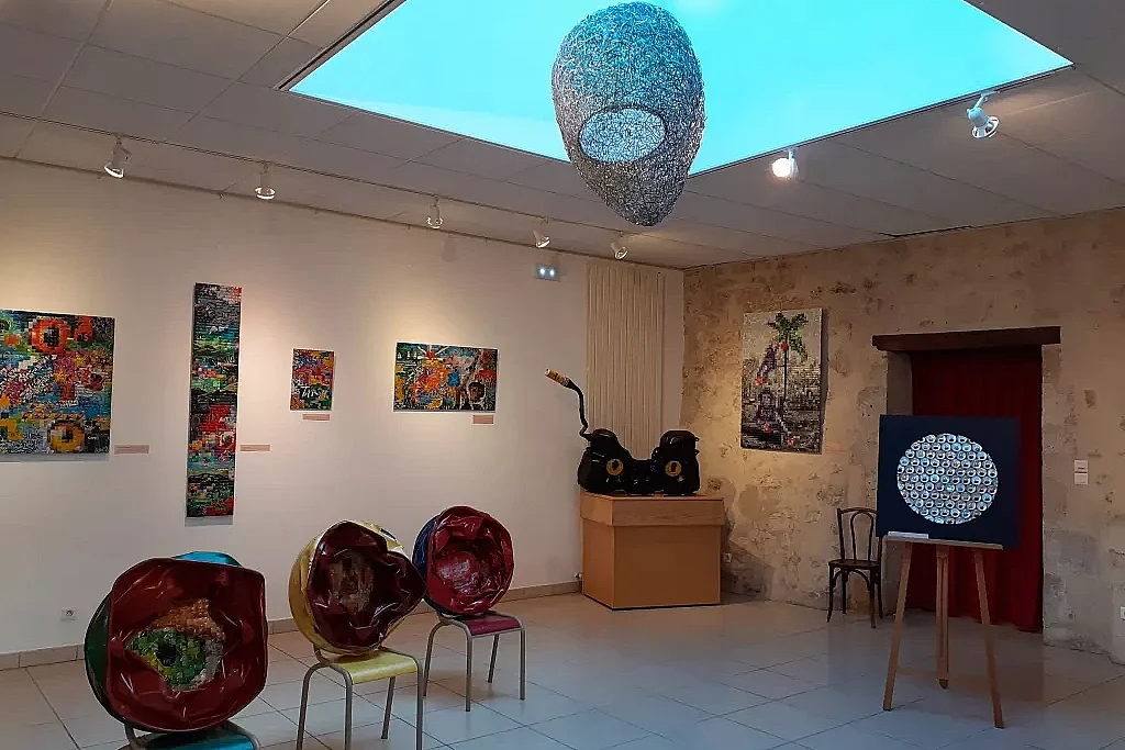 Exposition des peintures et sculptures de Bruno Pinard