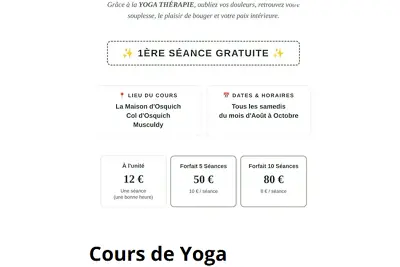Yoga thérapie