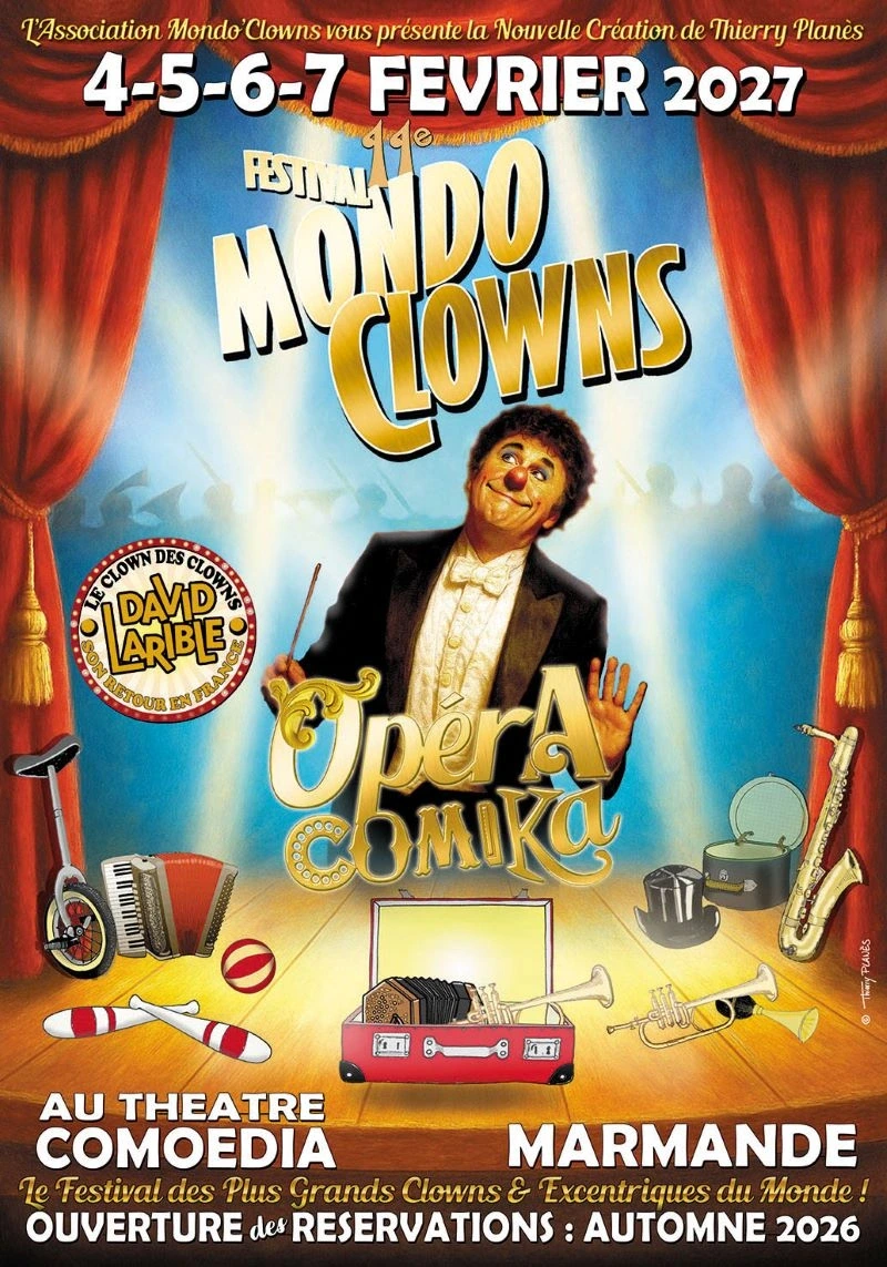 11ème Festival Mondoclowns  "OpérA comika"