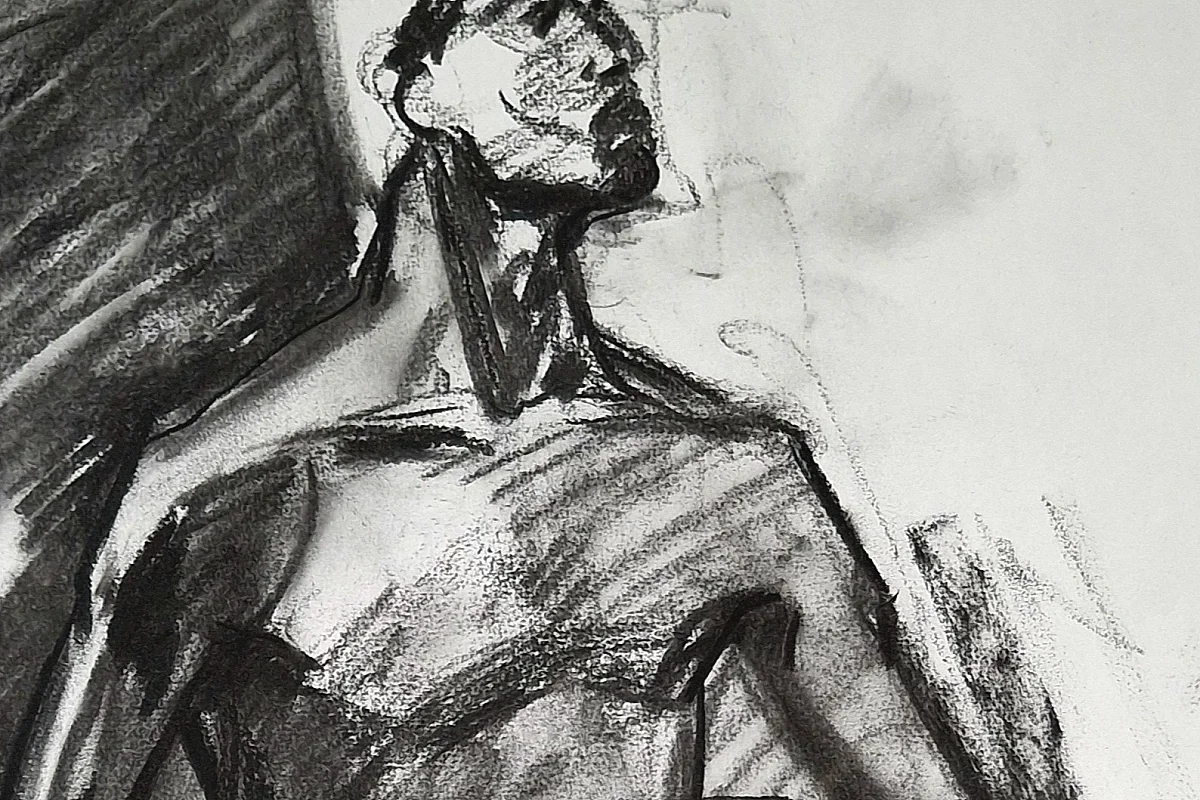 Cours de dessin d'après modèle vivant