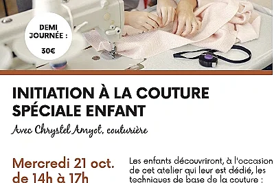 Initiation à la couture spéciale enfant